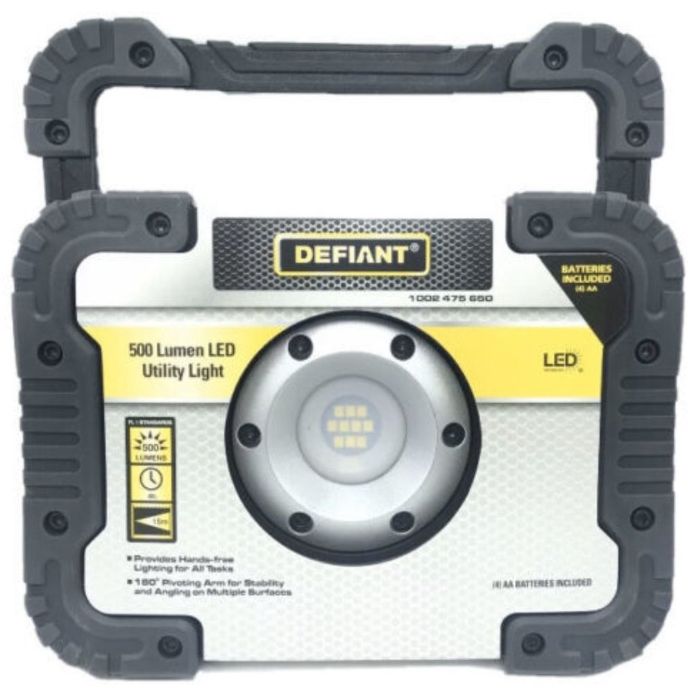 -Battery Operated Portable LED Utility & Emergency Lights -500 Lumen
